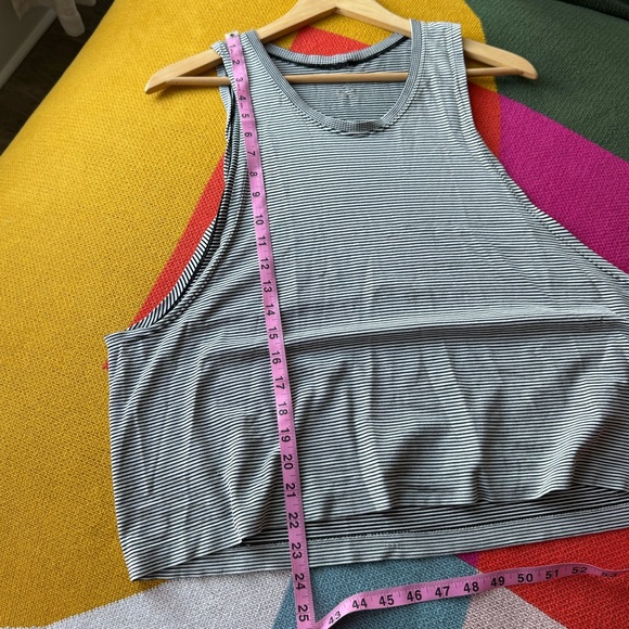 Nux Striped Workout Tank Top - Picture 9 of 10